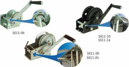 Eval Trailerarbeiter Manuell 1000lbs/450kg