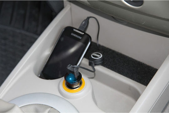 Lampa Φορτιστής Αυτοκινήτου 1A με μία Θύρα: 1xUSB