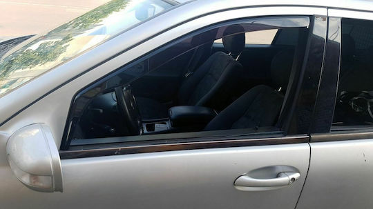 Heko Set deflectoare de vânt Dark Fime pentru Mercedes-Benz Clasa C 2buc