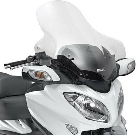 Givi Motorcycle Windshield & Windscreen Transparent Visor for Suzuki Burgman 650 D3104ST