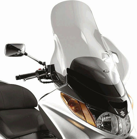 Givi Motorcycle Windshield & Windscreen Transparent Visor for Suzuki AN 250 Burgman D258ST