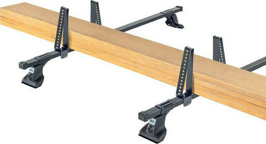 Auto Gs Στοπ Σχάρας Αυτοκινήτου Stop Cruz 941-012 18cm για Μπάρες 35x35 4τμχ 4τμχ