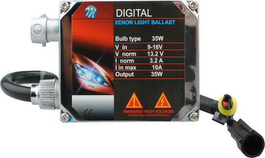 M-Tech Xenon Σετ Φωτισμού Αυτοκινήτου H7 35W 12V 8000K Ψυχρό Λευκό
