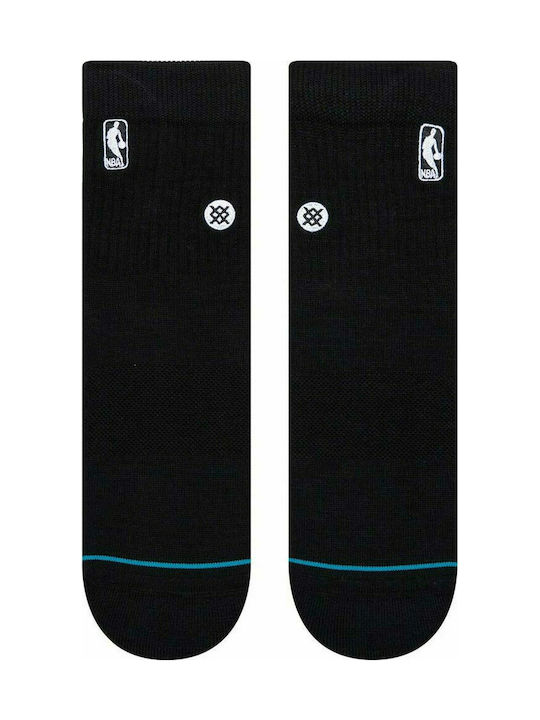 Stance Logoman ST QTR Basketball Socks Black 1 Pair