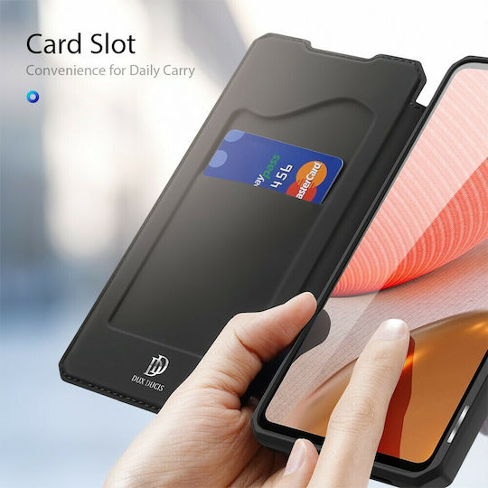 Dux Ducis Skin X Book Synthetic Leather Black (Galaxy A72)