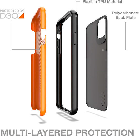 Gear4 Battersea Задна корица Силикон Черен (iPhone 11 Pro Max)