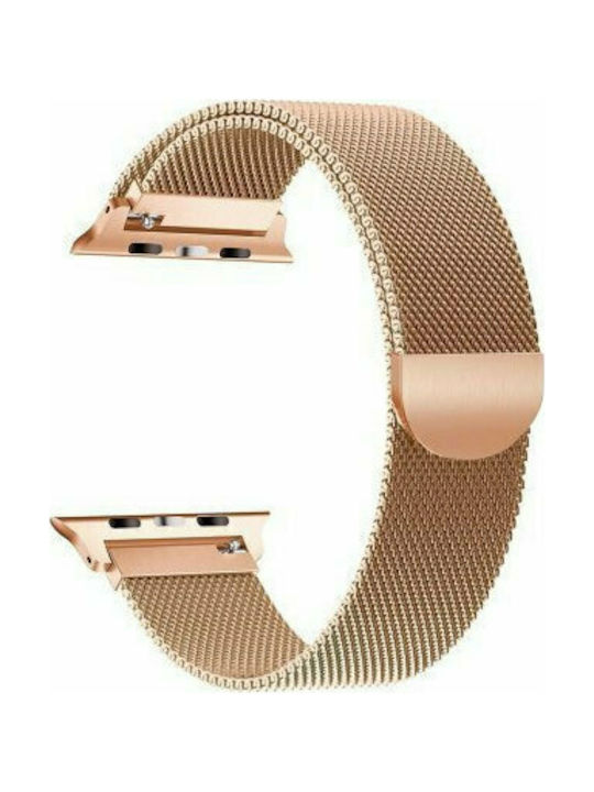 QuickFit Strap Stainless Steel Rose (Apple Watch 44/45/46mm/Ultra 49mm)