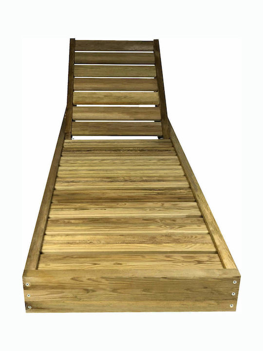 Deckchair Wooden Brown 191.5x68x15cm. Deckchair Wooden Brown 191.5x68x15cm.