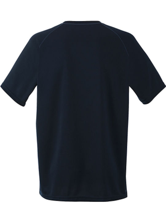 Fruit of the Loom Performance T Tricou Bărbătesc Albastru Marin Închis
