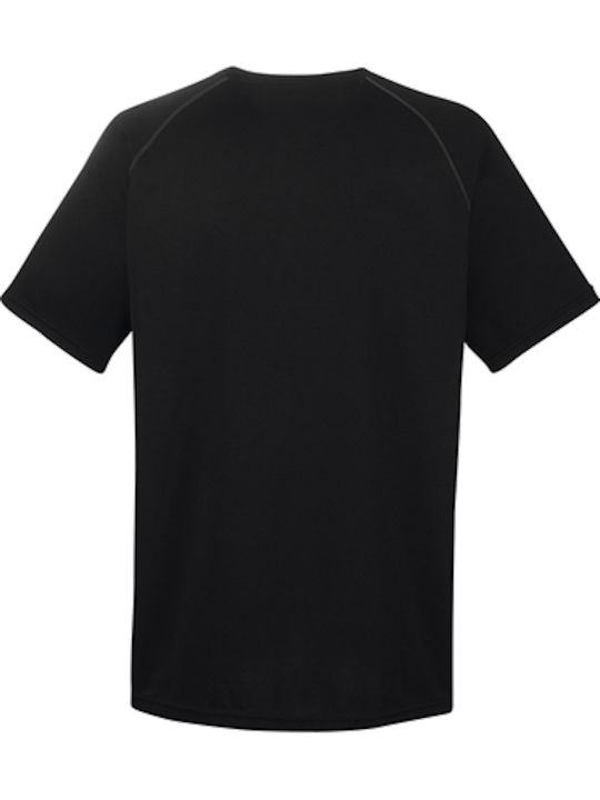 Fruit of the Loom Performance T Tricou pentru Bărbați Negru