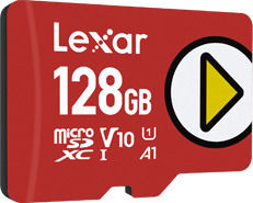 Lexar Play microSDXC 128GB Class 10 U1 V10 A1 UHS-I