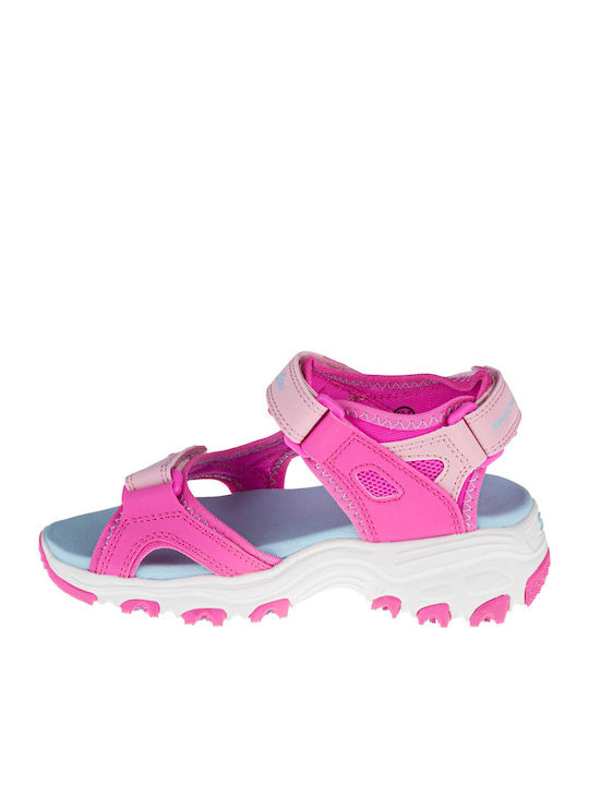 Skechers Kinder Sandalen D Lites Fuchsie