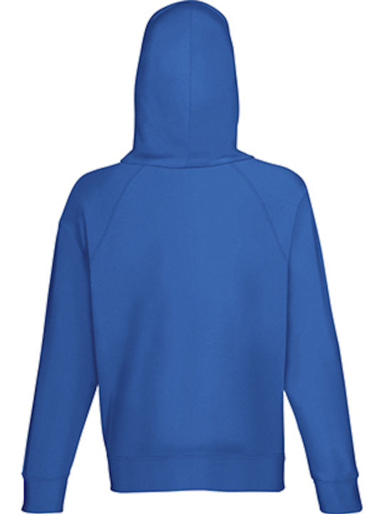 Fruit of the Loom Lightweight Werbe-Hoodie Royal