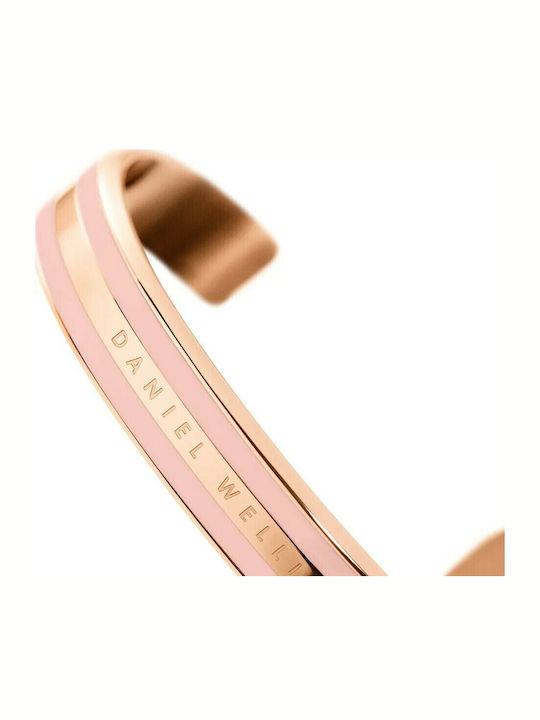 Daniel Wellington Classic Satin Small Women's Bracelet Handcuffs from Stainless Steel Gold Plated 15cm