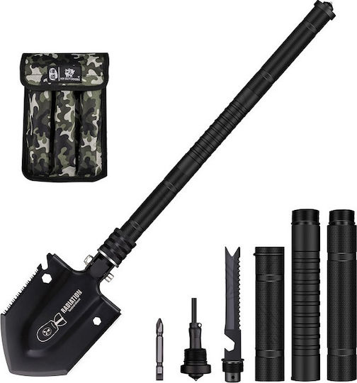 Alpin Outdoor Survival Shovel Multitool Survival Shovel Πτυσσόμενο Φτυάρι with Saw, Wrench, Knife & Hammer