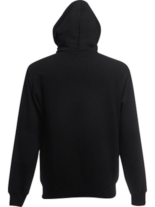 Fruit of the Loom Premium Men's Long Sleeve Promotional Sweatshirt Black