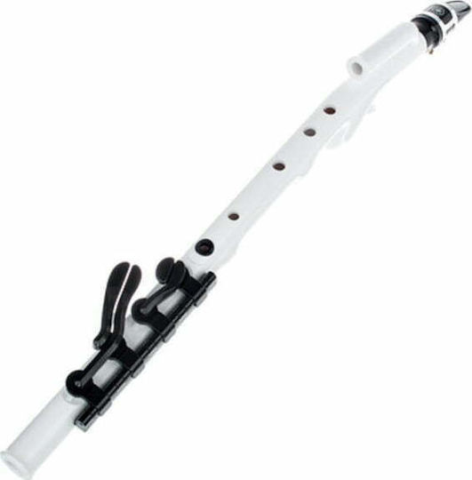 Yamaha Soprano Plastic Înregistrător Venova German Alb