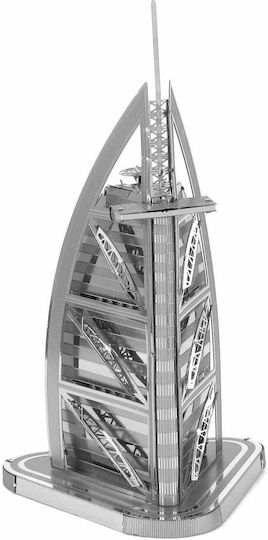 Fascinations Μεταλλική Φιγούρα Μοντελισμού Μνημείο Earth Architecture Burj Al Arab 5.3x5.3x12εκ.