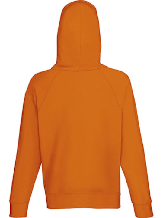 Fruit of the Loom Lightweight Werbe-Hoodie in Orange Farbe