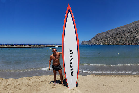 Aquasup Race Sup 12′6” Σκληρή Σανίδα SUP με Μήκος 3.8m Πολύχρωμη