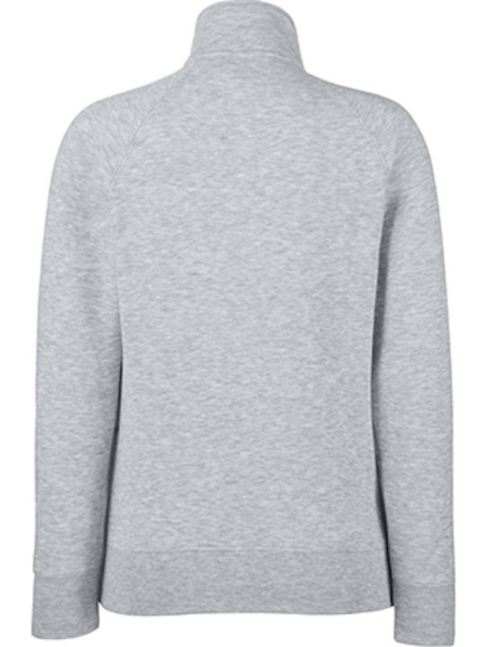 Fruit of the Loom Ladies Premium Женски Рекламно яке Дълъг ръкав Сиво Heather