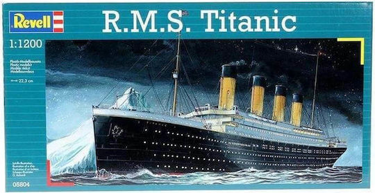Revell R.M.S Titanic Фигура за Моделизъм Кораб Бяла 40 Части в Мащаб 1:1200