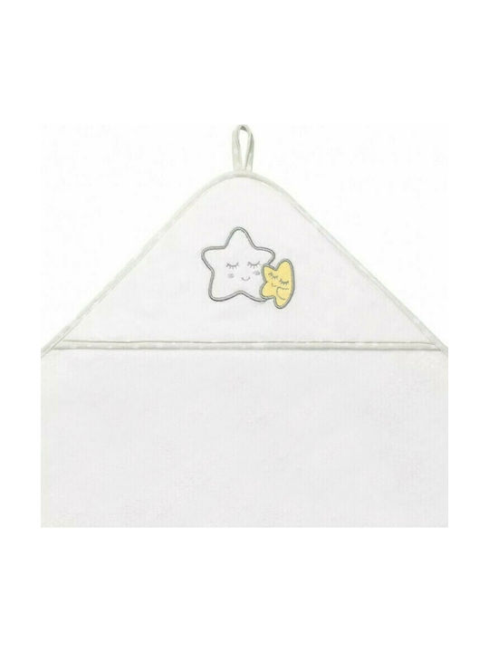 Babyono Baby Bath Towel Hooded 76x76cm