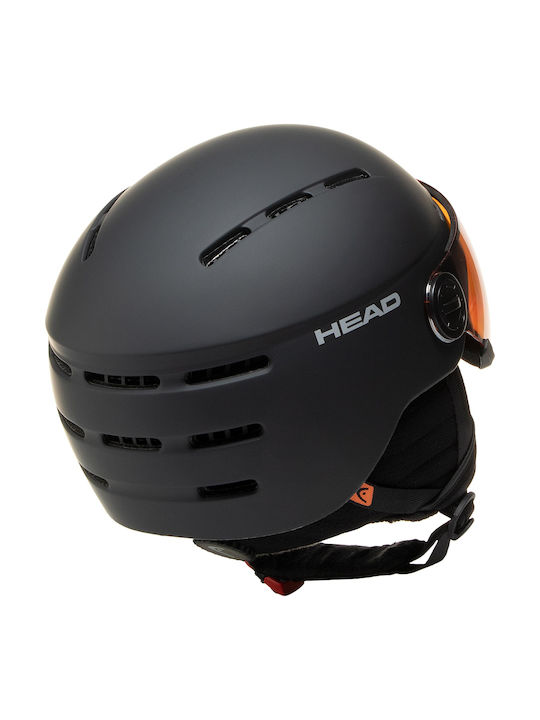 Head Knight Helmet for Ski & Snowboard Black