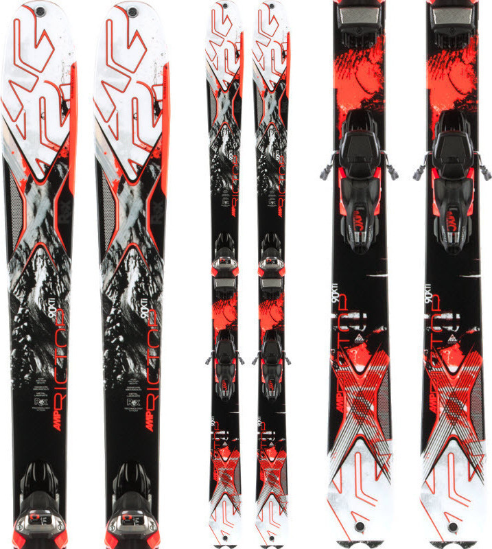 K2 A.m.p. Rictor 90 XTi Ανδρικά Πέδιλα Σκι με Δέστρες Marker MXC 