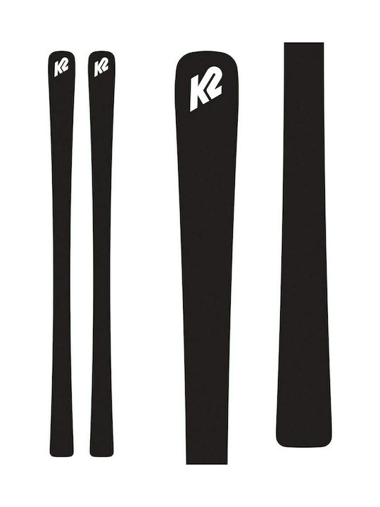 K2 Anthem 76X Ski Schuhe in Weiß Farbe mit Bindungen ER3 10 Kompakt Quikclik