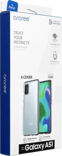 Araree A Back Cover Σιλικόνης Διάφανο (Galaxy A51)