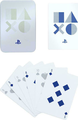 Paladone Playstation PS5 Plasticized Collectable Card Deck Blue