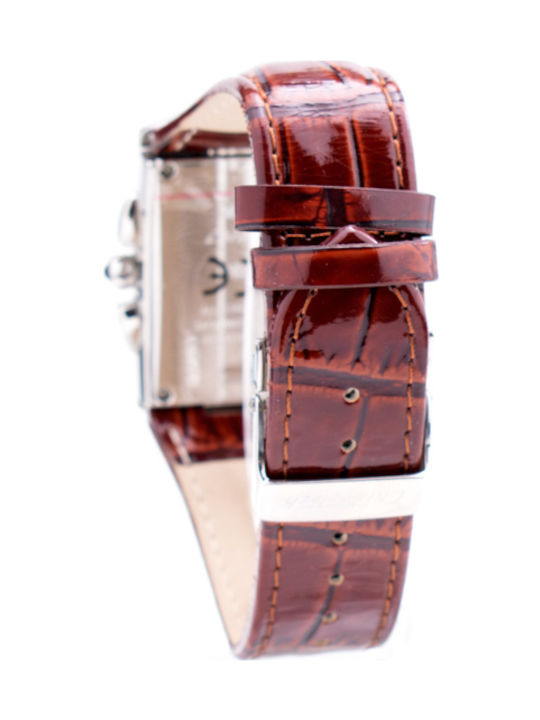 Chronotech Ρολόι Μπαταρίας με Δερμάτινο Λουράκι