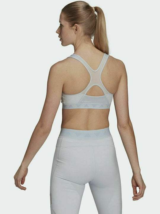 Adidas Performance Women's Sports Bra without Padding Light Blue