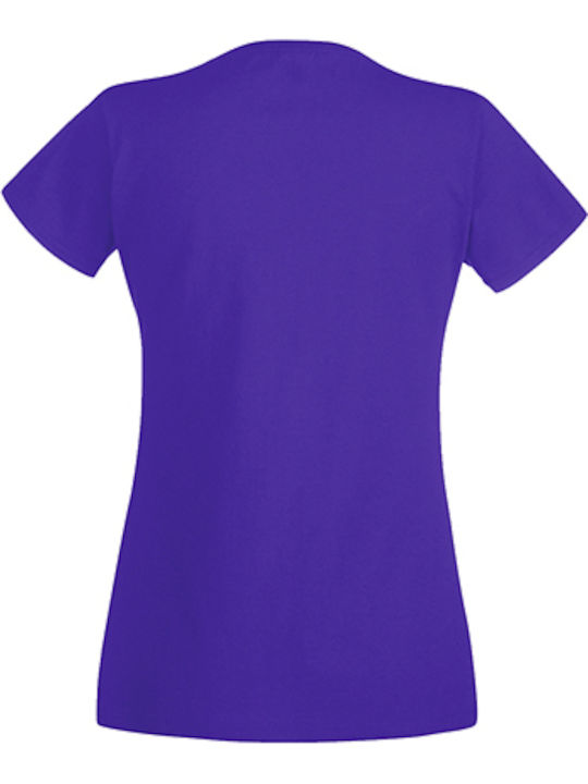 Fruit of the Loom Ladies Original T Γυναικείο Διαφημιστικό T-shirt Κοντομάνικο σε Χρώμα