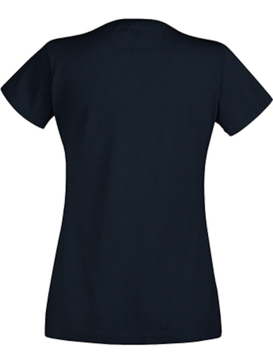 Fruit of the Loom Ladies Original T Werbe-T-Shirt Deep Navy