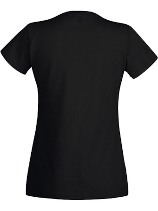 Fruit of the Loom Ladies Original T Women's Short Sleeve Promotional T-Shirt Black