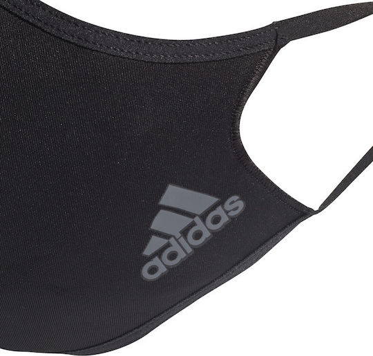 adidas Μάσκα Προστασίας Υφασμάτινη M/L Μαύρη HF7045 1τμχ