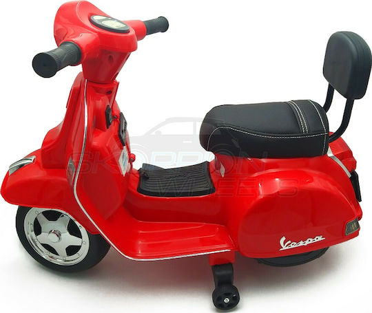 Παιδική Vespa Licensed Piaggio Ηλεκτροκίνητη 6 Volt Κόκκινη για 1+ ετών