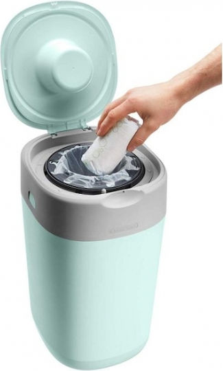 Tommee Tippee Twist and Click Diaper Disposal Bin Blue