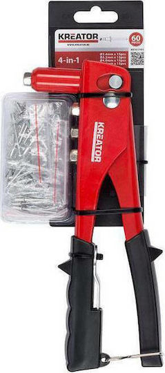 Kreator KRT617101 Riveter Gun Length 230mm Set 60pcs