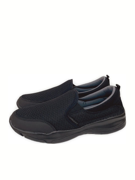 Agatha Γυναικεία Slip-On Μαύρα