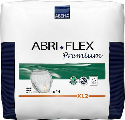 Abena Abri Flex Premium Incontinence Underwear 2 XLarge 14pcs