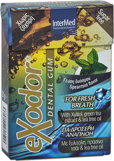 InterMed Exodor Dental Gum Chewing Gums for Fresh Breath 21gr 10pcs