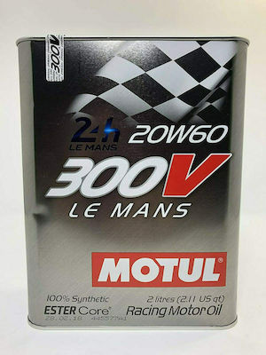 Motul Συνθετικό Λάδι Αυτοκινήτου 300V Le Mans 20W-60 2lt