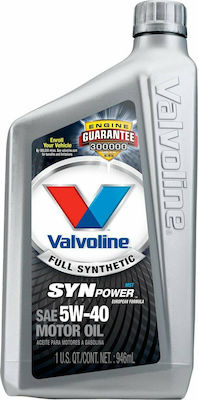 Valvoline Synpower Car Lubricant 5W-40 C3 1lt