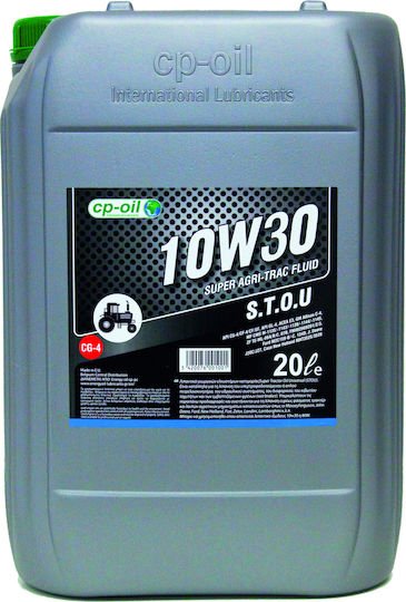 Cp-Oil S.T.O.U Car Oil 10W-30 20lt