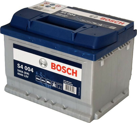 Bosch Car Battery S4004 with 60Ah Capacity and 540A CCA