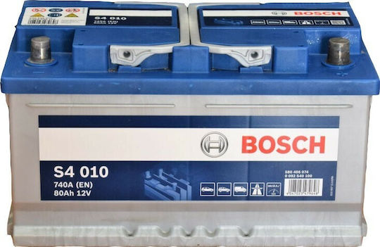 Bosch Моля, преведете само текстовите възли на Liquid шаблона на български език, запазвайки началния синтаксис и HTML таговете, без да променяте нищо между '{' и '}' : Μπαταрия За автомобил S4010 с Капацитет 80Ах и CCA 740A