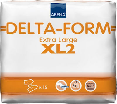 Abena Delta Form Adults Monthly Pack Delta Πάνες Ακράτειας 2 XLarge 15τμχ